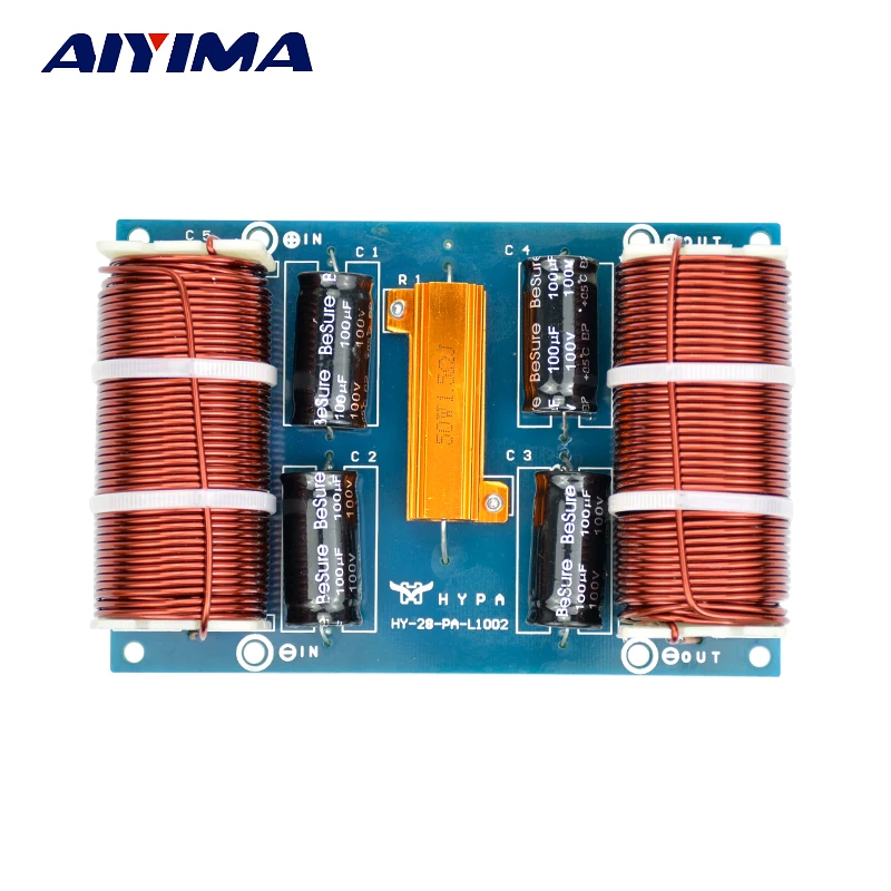 AIYIMA Speakers Subwoofer Frequency Crossover Divider Filter 800W DIY For Home System Bass Audio Speaker Dedicated
