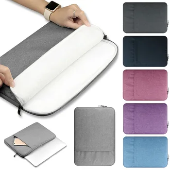 

Universal 11 13 15 15.6 inch Laptop Bag Sleeve Case For Macbook Air Pro Retina Tablet PC Canvas Computer Notebook Sleeve Bag
