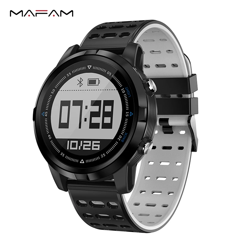 

MAFAM Smart Watch Bluetooth GPS Heart Rate Monitor Waterproof IP68 Men Clock Multiple Sport Modes Smartwatch For IOS Android
