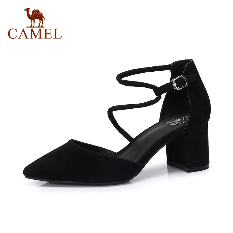 camel high heel shoes