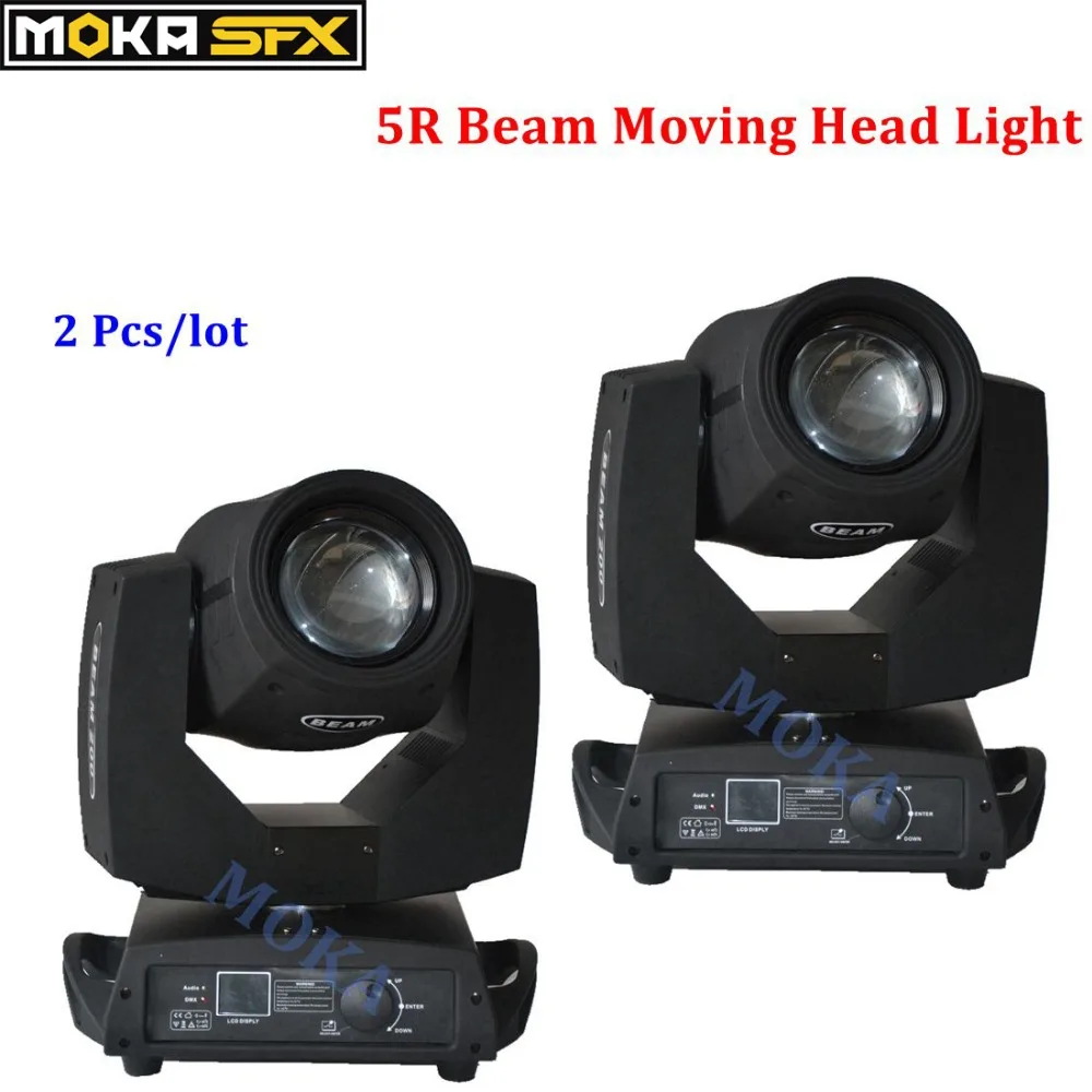 2pcs/lot 200w Moving Head Light 5r Sharpy Spot Zoom Focus Stage
