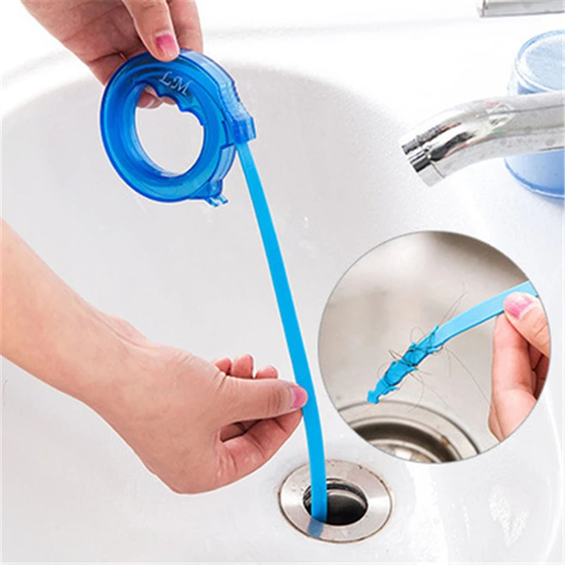 

1006 extendable sewer hair hair cleaning water tank anti blocking cleaning hook toilet dredger