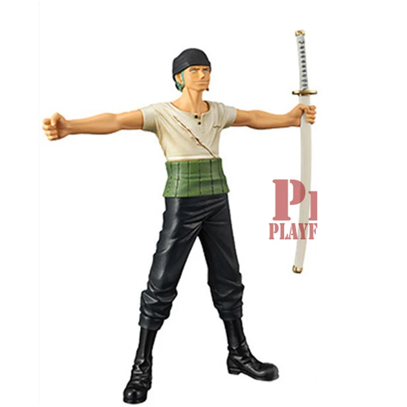 Aliexpress.com : Buy 2017 New One Piece 16cmPVC Zoro Model Roronoa Zoro