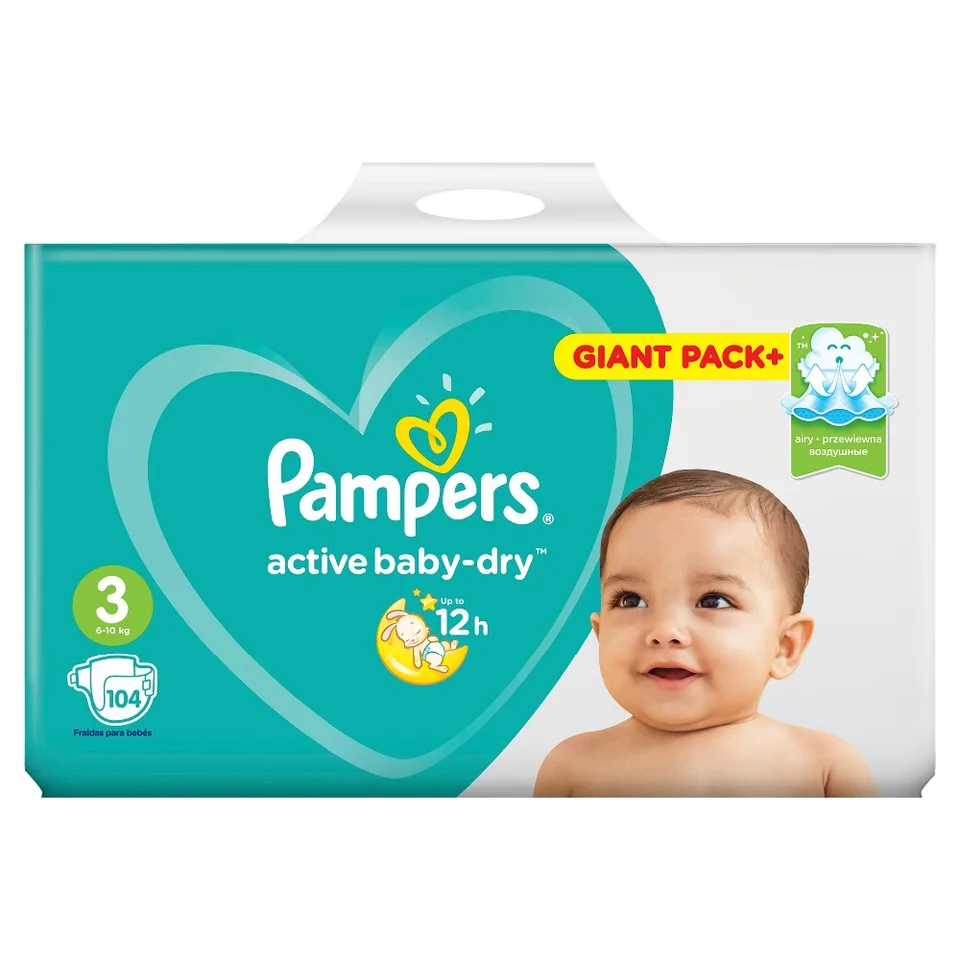 pampers active baby 3 104