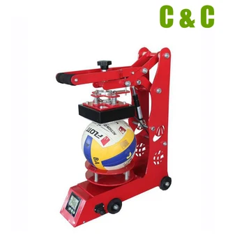 

Combo 2IN1 Cap Ball Logo Heat Transfer Press Heat Transfer Sublimation for Football Volleyball and Cap Combo Machine NO.BHP01