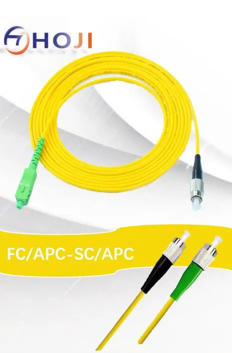 2M,FC//PC to FC//PC,Duplex,SingleMode,Optical Fiber Cable Patch Cord FC-FC Jumper