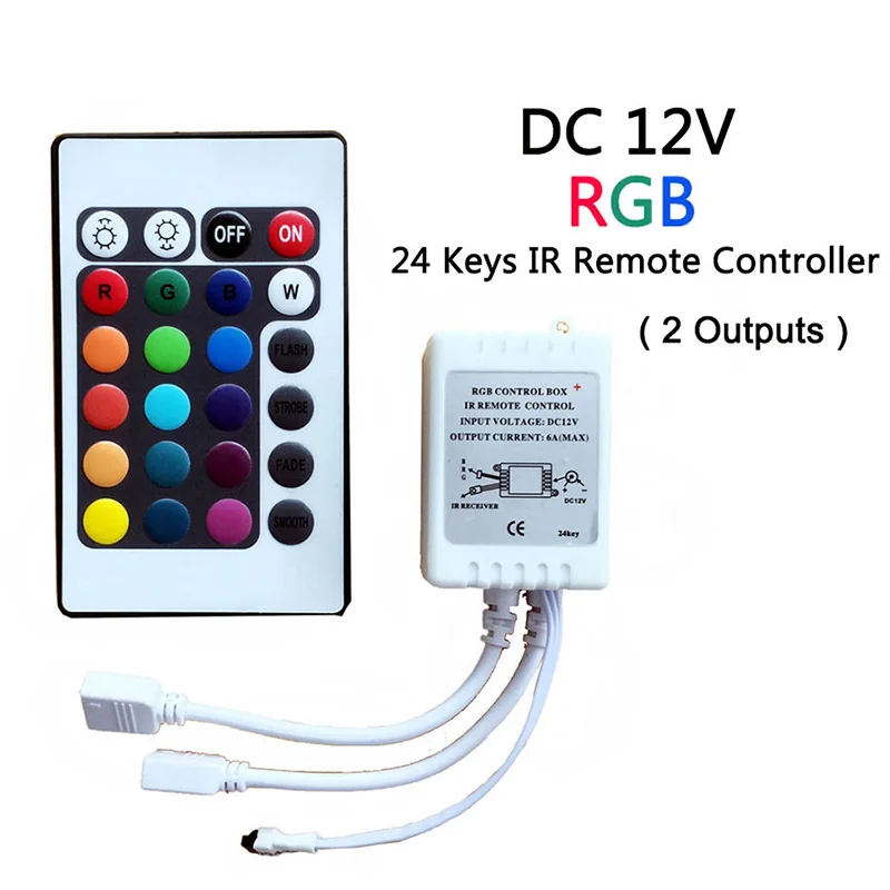 IR RF Wireless Music Remote Control RGB RGBW Controller Dimmer 11 17 20 24 40 44 Keys for 5050 5630 2835 3528 LED Strip Light (7)