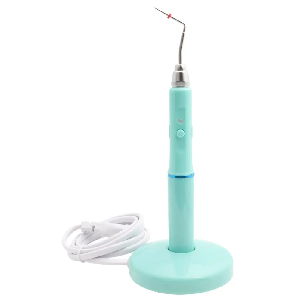 

Dental Cordless Wireless Gutta Percha Obturation System Endo Heated Pen 2Tips