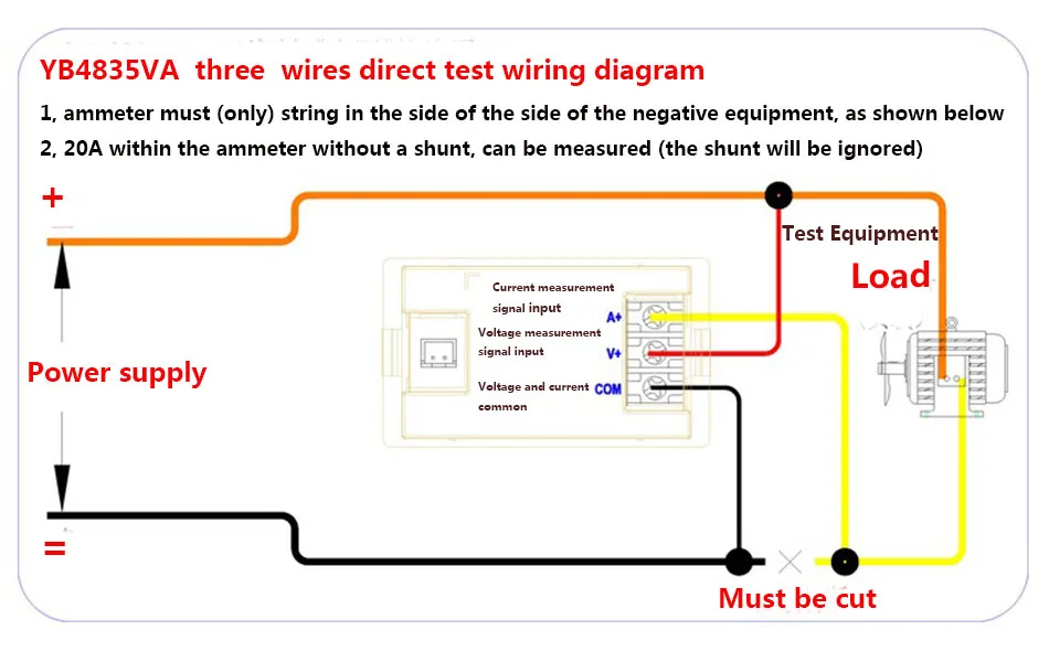 Digital Dc3 30v 20a Voltmeter Ammeter Red Green Led Dual Display For 12v 24v Car Voltage Current Monitor No Need External Shunt