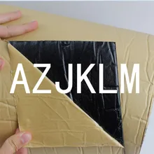 1 м x 60 см 8 мм Автомобильный внутренний звукоизолирующий дорожный контроль шума Killer автомобильный караван изоляция выгодный барьер клей черный