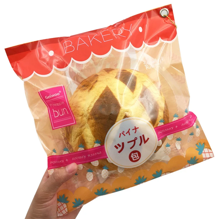 Подгонянные антистресс Джамбо Taco Squishy Bear Toast Bread Chick Pattern пены