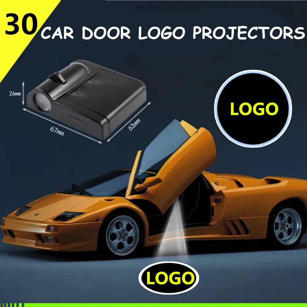 

2 Pcs for Alabama Crimson Tide football Wireless Led Car Door Projector Welcome Ghost Shadow Light