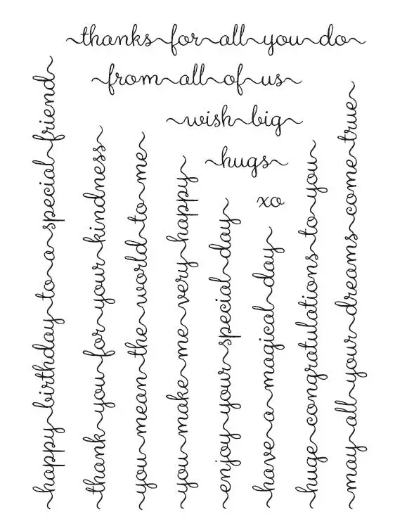 

English words Transparent Clear Silicone Stamp/Seal for DIY scrapbooking/photo album Decorative clear stamp sheets A1137