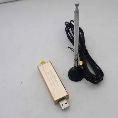 RTL-SDR V3 Pro rtl sdr заглушка USB с SDR радиоприемник программного обеспечения, sdr#, HDsdr, Gqrx, SDRTouch - Цвет: sdr and antenna