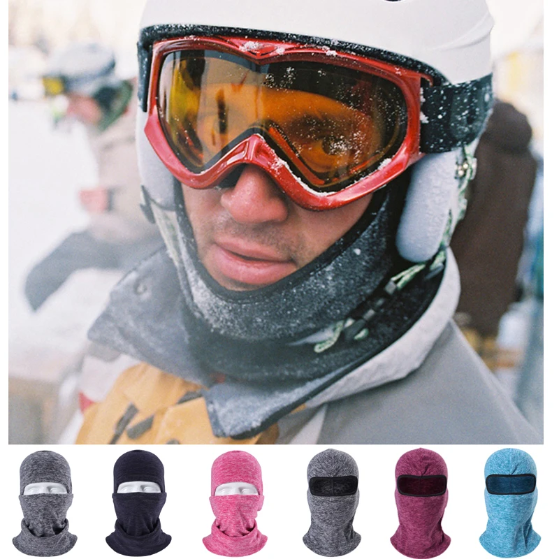 

Balaclava Winter Thermal Fleece Cycling Face Mask Bike Bicycle Cap Hat Shield Ski Mask Snowboard Men Women Sport