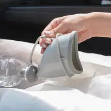 Унисекс портативный туалет для путешествий Воронка автомобильная ручка мочи Открытый Кемпинг Туризм фестиваль Мочеиспускание Воронка Бутылка Туалет