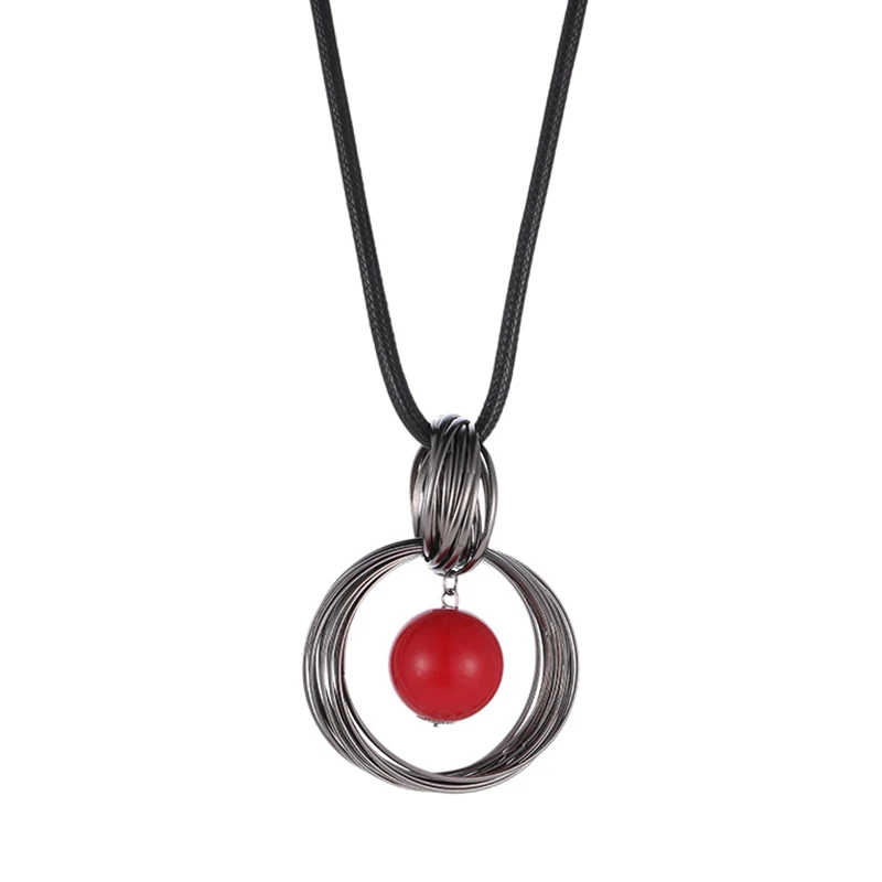 

Fashion Unique Pearl Drop Shape Rose Pink Quartz Crystal Natural Stone Sweater Pendant Necklace For Jewelry Making VP539