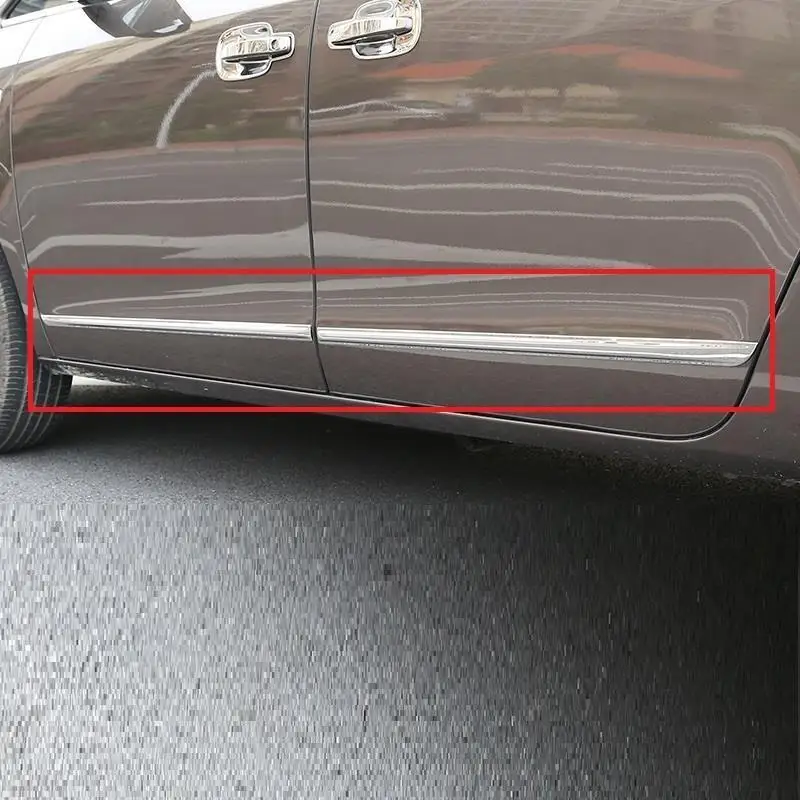 

Rear Panels Foot Pedal exterior Excent automovil decorative parts covers sticker strip trim car styling 17 FOR Buick GL8
