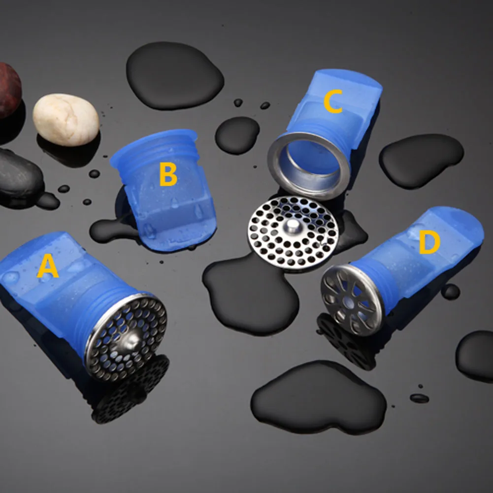 

1pcs Floor Drain Pipes Parts Under Pad Of silicon Gel Pad Deodorant Bathroom Floor Drain Odor Core 4 Kinds