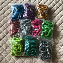 Товары для обучения голубей Алюминиевые кольца для голубей ножные кольца идентификация полос голубя 8 мм пластик с Алюминиевые кольца 2000 шт./партия