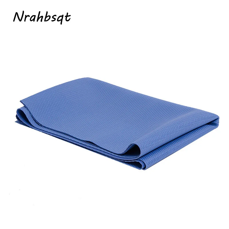 

NRAHBSQT 1.5mm Naturall Rubber Non-slip Yoga Mat Foldable For Fitness Pilates Folding Exercise Mat Portable Travel Pad YM008