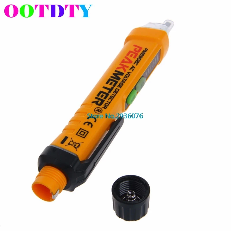 

OOTDTY Voltage Tester Pencil Non Contact Voltage Tester Pen Circuit Detector PM8908C 50-60Hz AC 12-1000V MY10_35