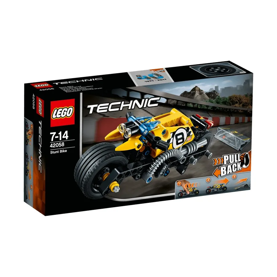 Конструктор LEGO TECHNIC Мотоцикл для трюков 42058 L|lego technic motorcycle|model building kitsmodel |