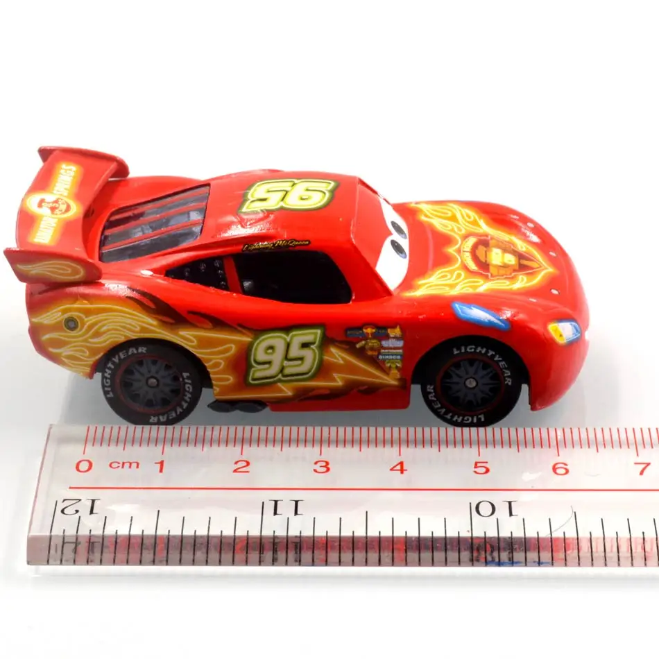 Disney Pixar Cars 3 Lightning McQueen Jackson Storm Dinoco Cruz Ramirez 1:55 литье под давлением металлические игрушки модель автомобиля подарок на день рождения для детей