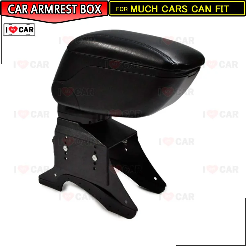 Universal Carbon Armrest Centre Console Fits Renault Scenic Laguna Clio Megane