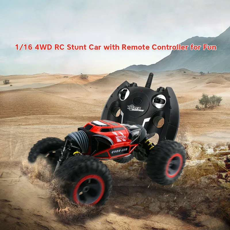 

RC Car 4WD Double-sided 2.4GHz One Key Transformation All-terrain Vehicle Varanid Climbing Car Remote Control Truck