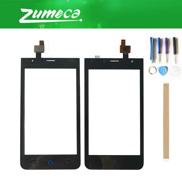 

High Quality For ZTE Blade A210 Touch Screen Digitizer Touch Panel Lens Glass Replacement Part Black Color With Tape&Tool