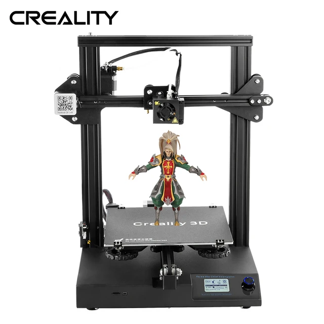 Best Offers Newest Creality 3D Printer Upgrade V2.1 Mainboard CR-20 3D Printer Kit Support Resume After Power Off 220*220*250MM