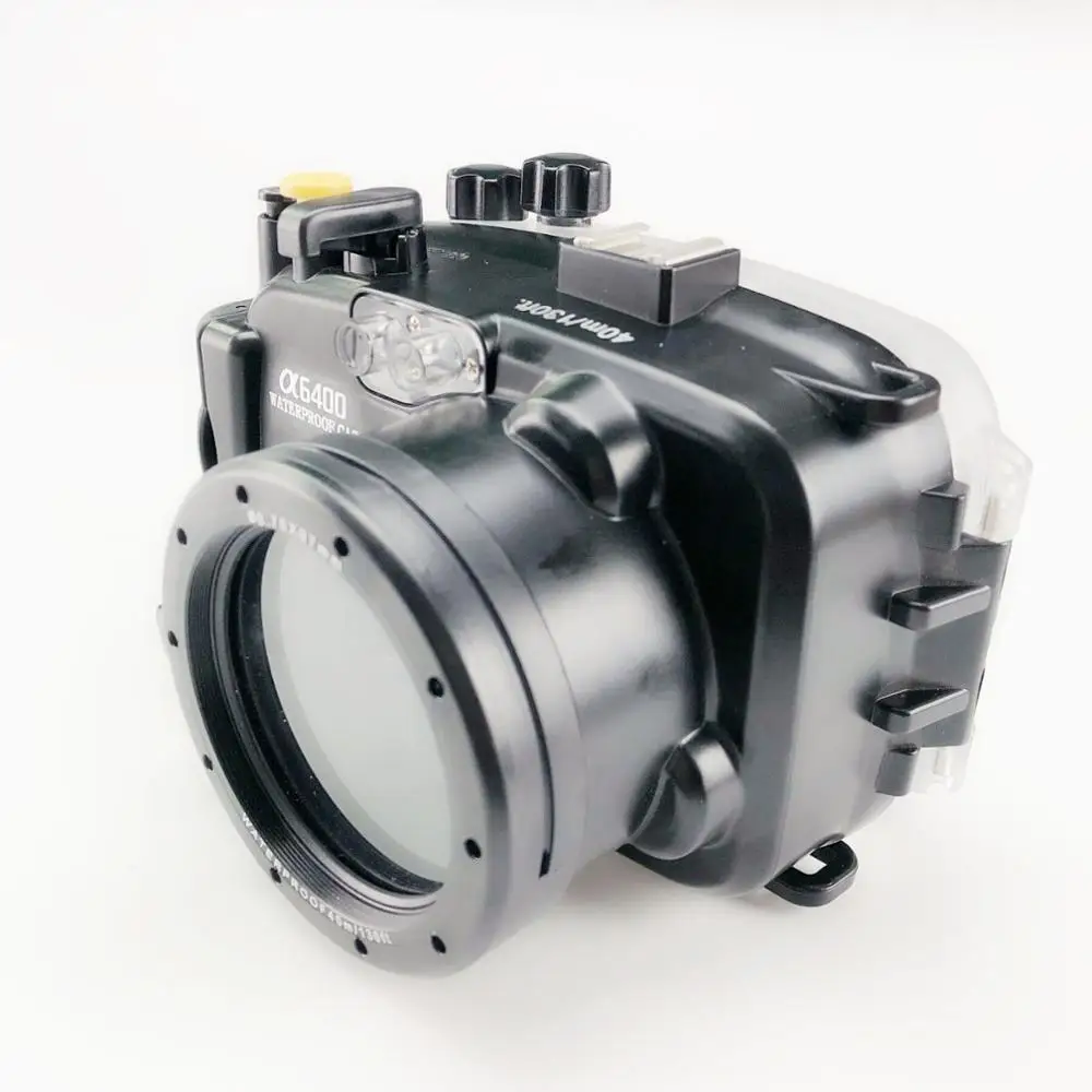Meikon 130ft/40m Waterproof Underwater Camera Housing case for Sony