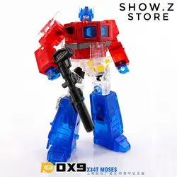 [Показать. Z магазин] DX9 X34T Мозес OP w/Трейлер очистить Limited Версия фигурку трансформации