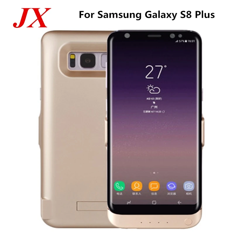 Для Samsung Galaxy S8 Плюс Батареи Дело 6500 МАч Внешнее Зарядное Устройство дело Power Bank