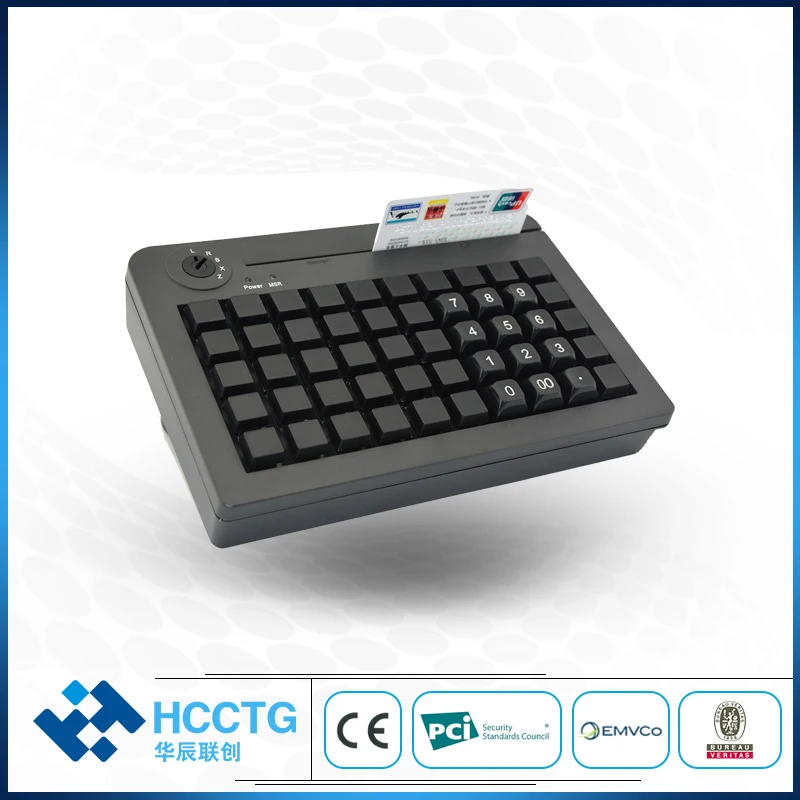 USB и PS/2 интерфейс мини программируемая pos клавиатура с функцией чтения карт