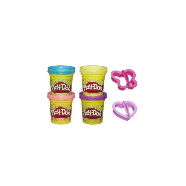 Набор пластилина из 6 баночек Блестящая коллекция 3+ Play-Doh A5417EU6