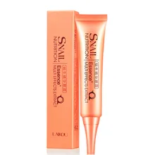 Lai Kou Улитка доп Гиалуроновая кислота увлажнение выцветает тонкие линии и улучшает темные круги вытягивание компактный против морщин