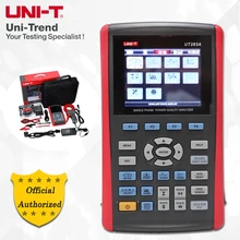 UNI-T UT283A однофазный анализатор качества мощности; Пусковой ток/время гармоник/щелчок измерения/регистрации данных