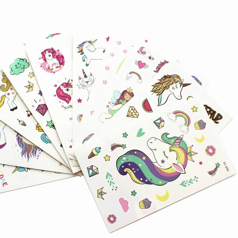 unicorn kids tatoo (9)
