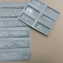 12 шт. пластиковые формы для бетон гипс Супер Лучшая цена каменной стены цементной плитки "старый кирпич" декоративные настенные формы дизайн