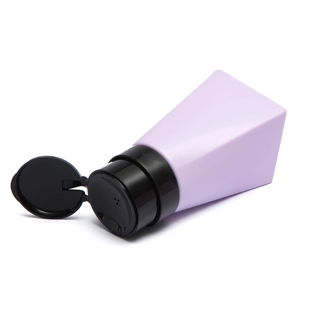 150ml Liquid Pump Dispenser Flip Top Nail Art Tool Cleanser Holder