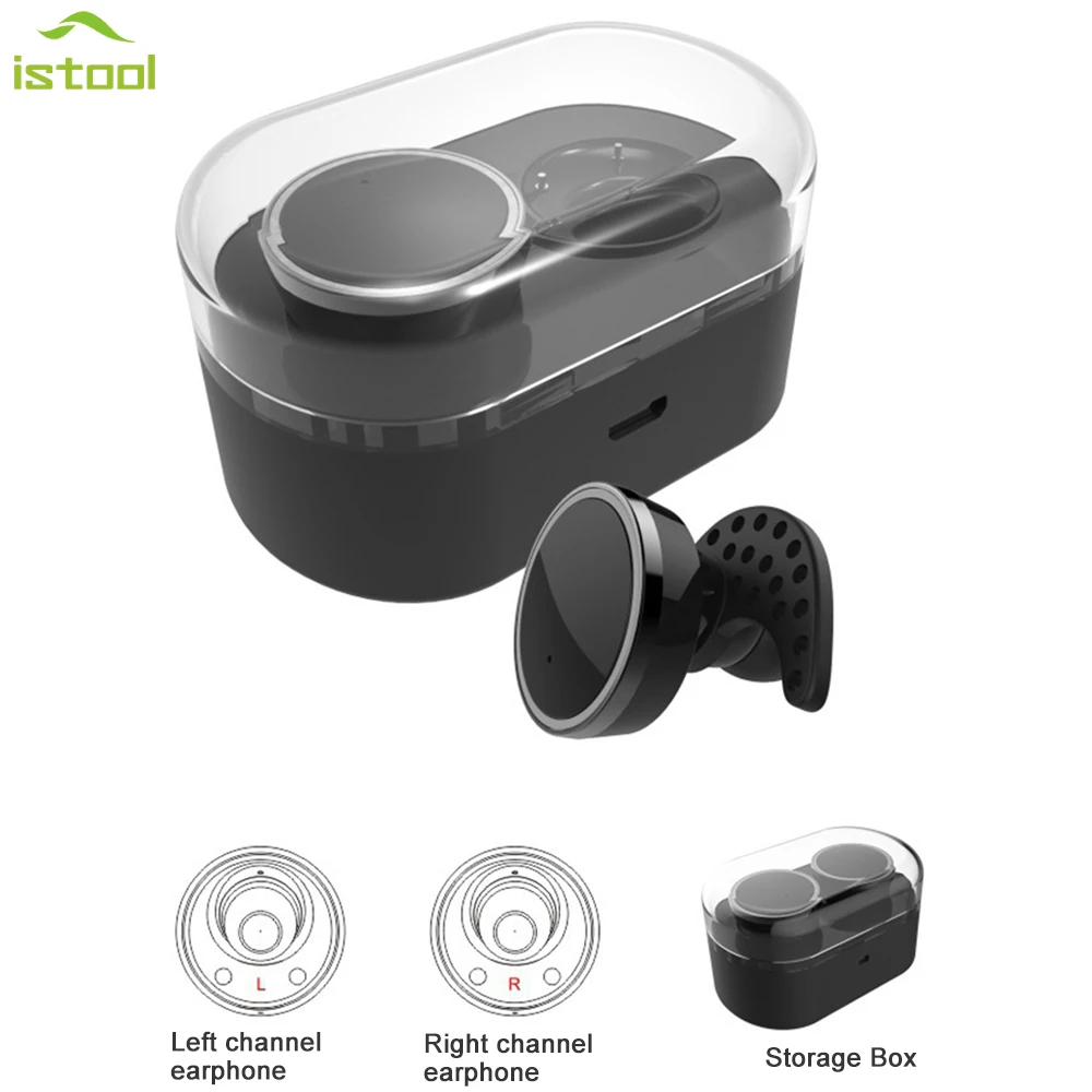 

Q800 Double Channels True Wireless Bluetooth Earbuds Mini Stereo Music Headsets Hifi Earphone Hands-free With Mic Charging Box