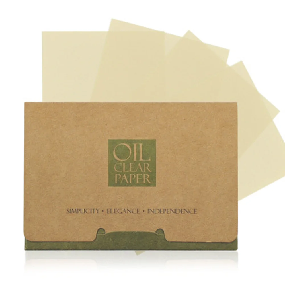 Новые 100 листов/косметические салфетки в упаковке бумага s зеленый чай запах для снятия макияжа масло поглощающая бумага для лица впитывает очиститель загрязнений лицо