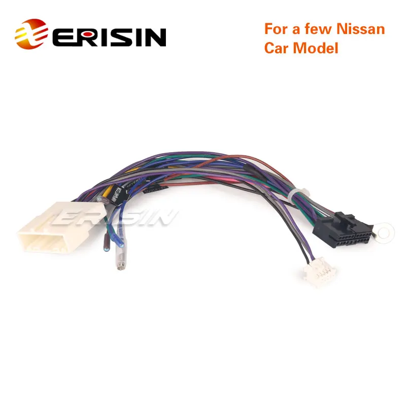 Erisin Nissan Cable A1 Универсальный Автомобильный Кабель питания для ES2749U ES8149U|Приемник и