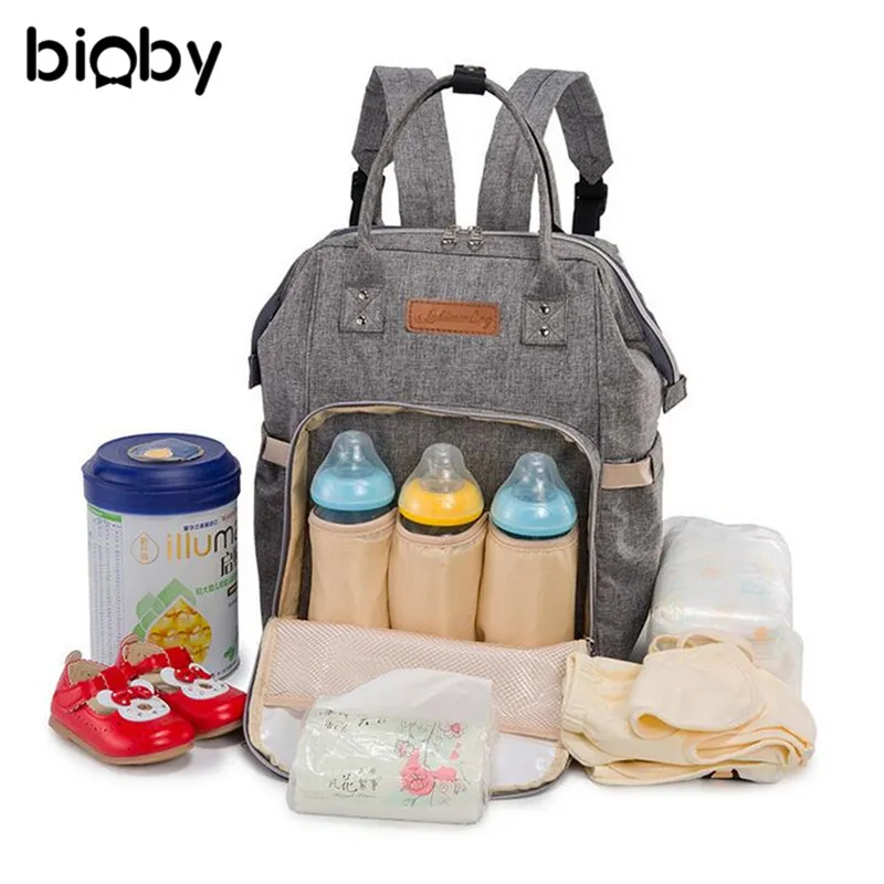 

Multifunctional Mummy Backpack Newborn Baby Diaper Nappy Changing Bag Milk Bottles Travel Bags Outdoors Baby Care Gear