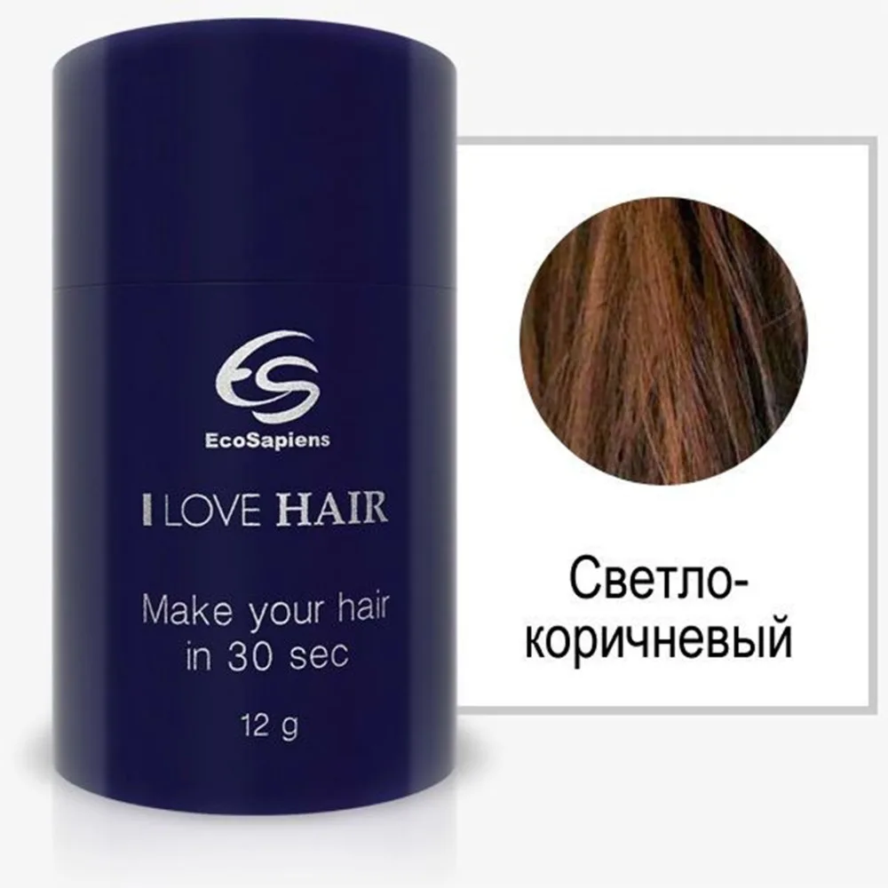 I Love Hair загуститель для волос (светло коричневый) Ecosapiens|Наборы ухода за волосами| |