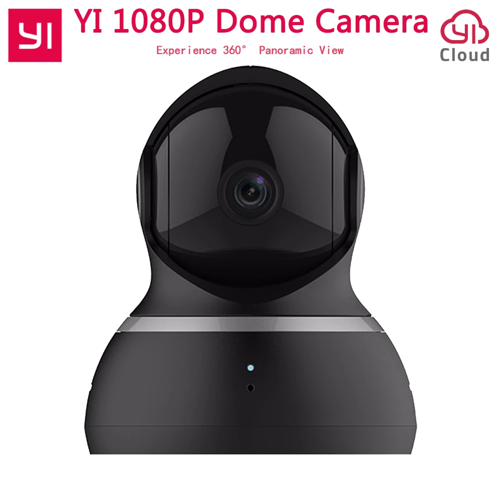 

[International Edition] Yi Home Security IP Camera 1080P Dome Camera 360 degree 112" wide-angle Pan-Tilt Control Two-way Audio
