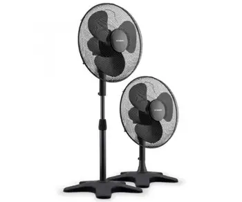 

HYUNDAI HYVLUXN4 BLACK FAN ON FOOT AND DESKTOP 3 BLADES 40CM