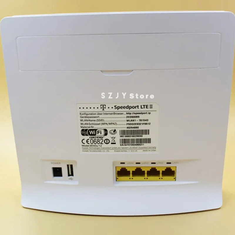 Huawei B593 разблокированный wi fi роутер 4G 150 Мбит LTE CPE беспроводной шлюз B593s 12 B593u с